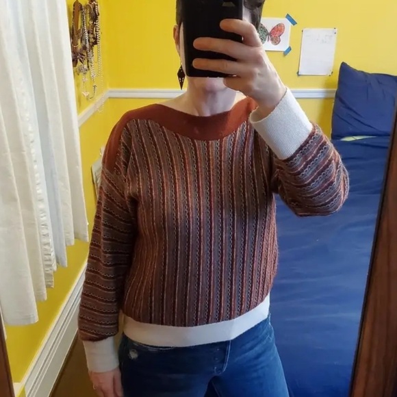 Sita Murt Striped Multicolor Sweater size 8 - Picture 4 of 9